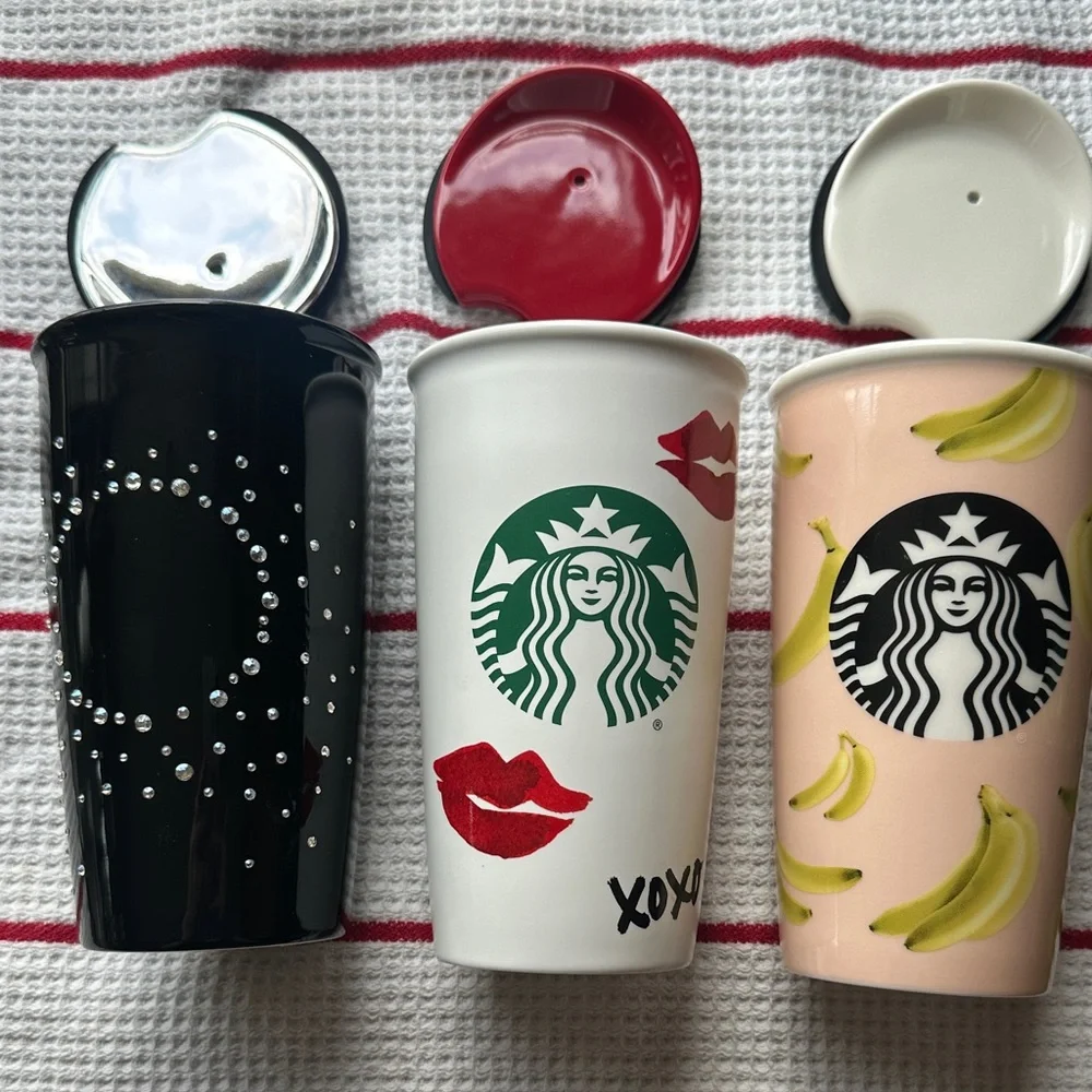 1 Starbucks mug (BLACK) **edited for single purchase. - Picture 2 of 3